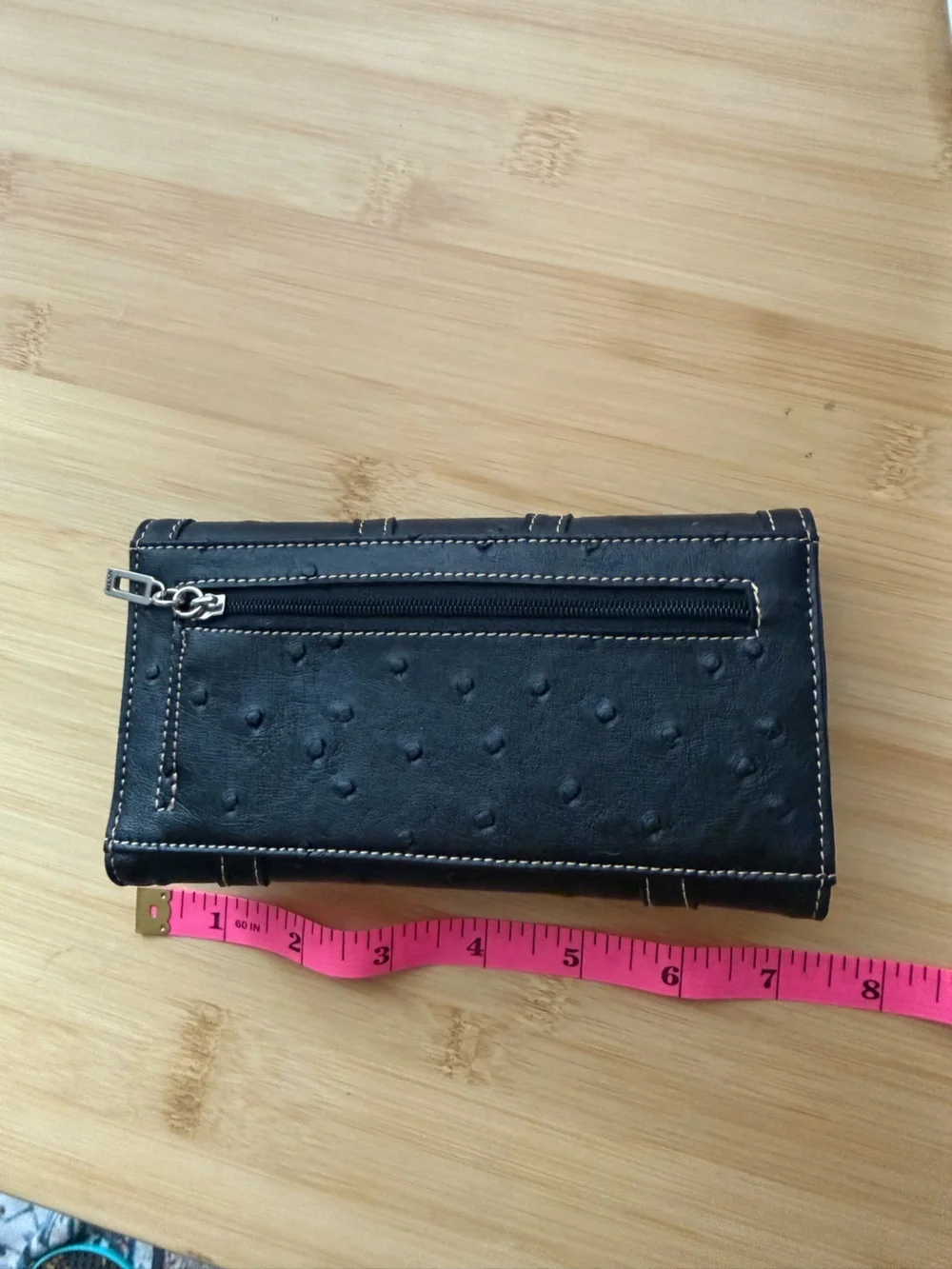 2000s Guess Ostrich Wallet